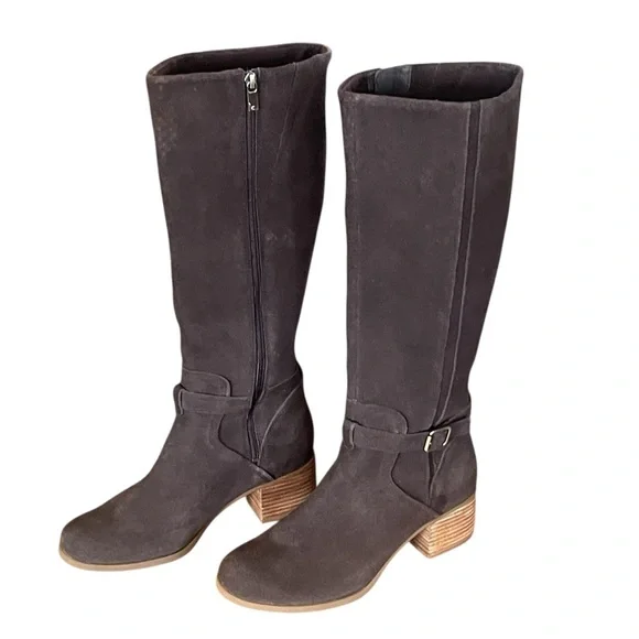 Koolaburro by UGG Madeley knee high suede boots with Ortholite insole. Size9 GUC - Picture 9 of 13